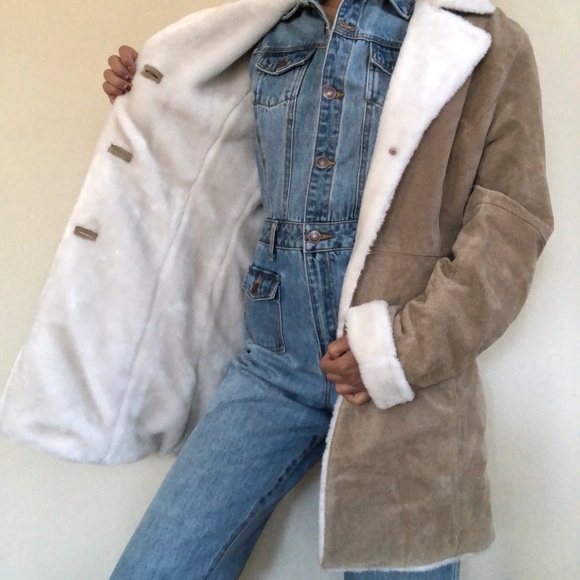 🖤FAUX FUR LINED WINTER COAT 🖤 - Picture 4 of 5